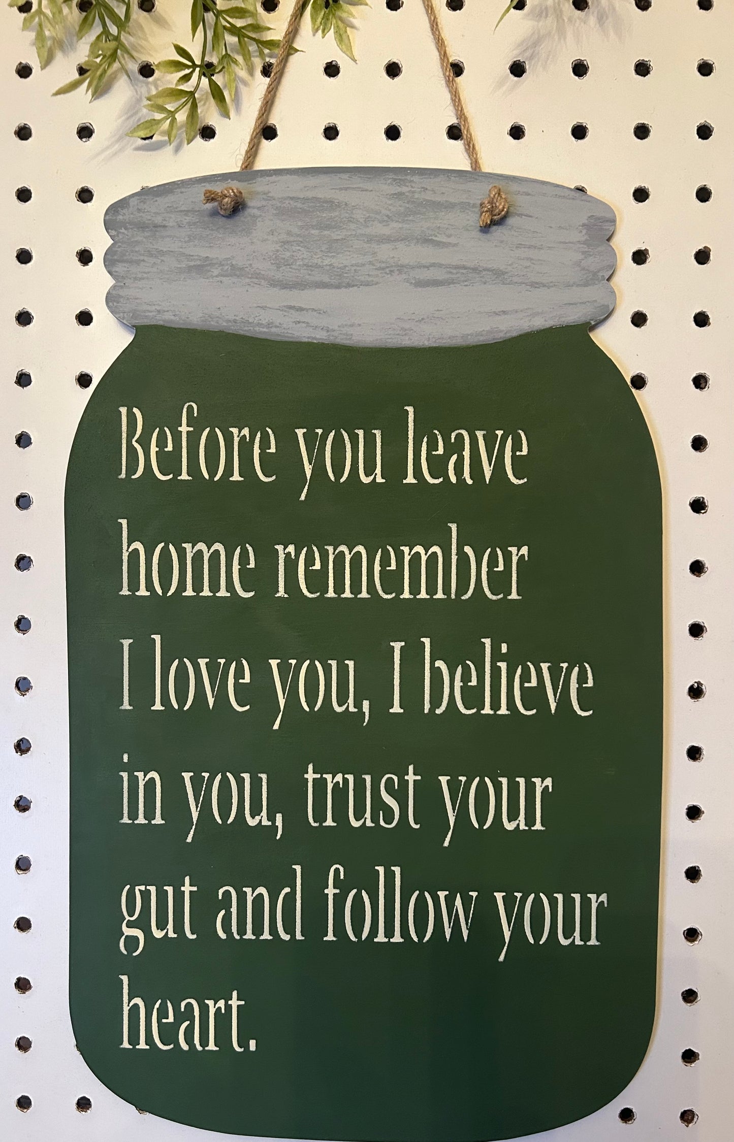 Before you leave home
